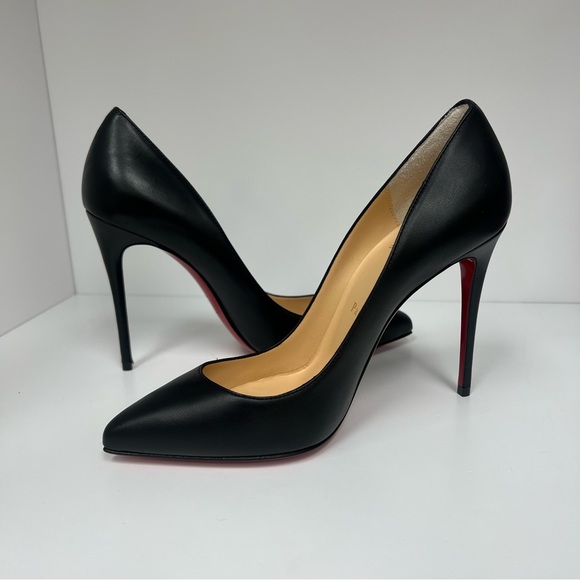 Christian Louboutin Shoes - Christian Louboutin Pigalle Plato 100 Patent Leather Pumps